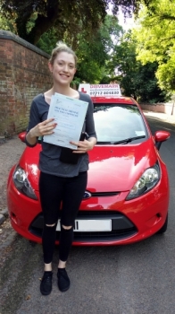 Well done Rosie passed your driving test today with only 3 minor faults. Great result, take care in your new car and 