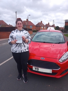 We´ll done Sam on passing your test today. You worked hard and got a well deserved first time pass! Drive Safe!...