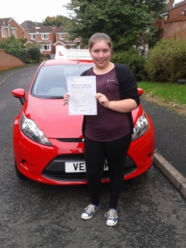 Congratulations Steph. Passed your driving test first time today. Told you that you would get there in the end. Well done and drive safe!...